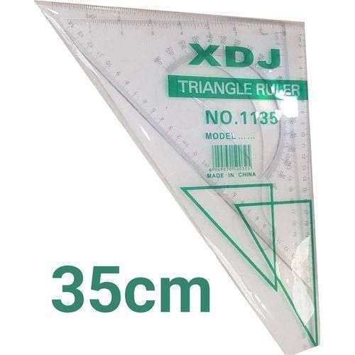 Triangle XDJ Set Square Ruler MEASURING ANGLE